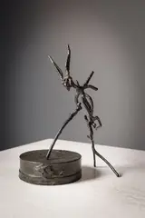 Barry Flanagan, Hare Theme C Iii, 2002, Cast bronze