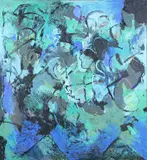 Richard Gorman, Bullfolly, Oil on canvas