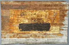 Untitled by Gwen O'Dowd, Oil and mixed media on metal sheet, sold Apr 2024