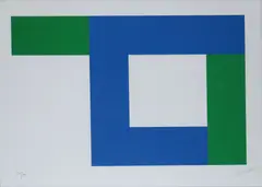 Alignment by Waldo Díaz-Balart, Screen print, sold Apr 2024