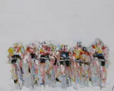 John B. Vallely, Ready For The Final Sprint, Oil on canvas