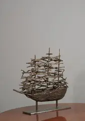 John Behan, Famine Ship, Bronze