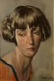 Seán Keating, Lovely Shell, Oil on panel