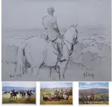 Peter Curling, Point Duty And 5 Prints