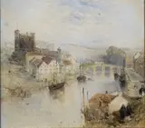 Thomas Creswick, Enniscorthy, Oil on panel