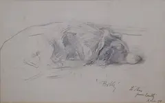 Bobby by Sir Walter Frederick Osborne, Pencil, sold Mar 2024
