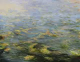 Tim Goulding, Riverweed 2, Oil/acrylic on canvas