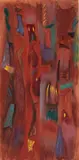 Tony O'Malley, Spanish Panel, 1988, Oil on board