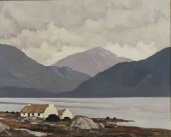 Paul Henry, On Killary Bay, Oil on panel