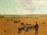 Sir Walter Frederick Osborne, Joe The Swineherd, 1890, Oil on canvas