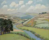 Letitia Marion Hamilton, The Slaney, Oil on canvas