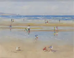 David Hone, Summer, Sandymount Strand, Oil on canvas