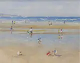 David Hone, Summer, Sandymount Strand, Oil on canvas