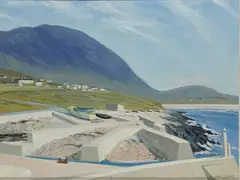 Carey Clarke, Purteen, Achill Island, 1969 Oil on canvas