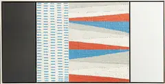 John Noel Smith, The Fold Pandeet, (triptych) Oil on canvas