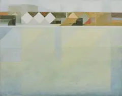 Joe Dunne, Sun And Frost, (2001). Egg on tempera on canvas