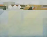 Joe Dunne, Sun And Frost, (2001). Egg on tempera on canvas