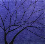 Sarah Walker, Tree Before Dark, Wool