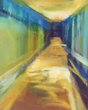 Mairead O'Neill-Laher, Passage, Oil on canvas