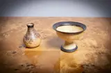Sonja Landweer, Small Necked Vase And Tazza, Ceramic