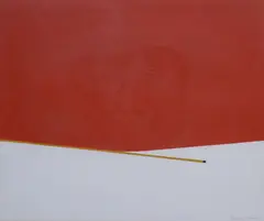 Thrust, 2 by Cecil King, Oil on paper, sold Oct 2023