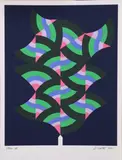 Patrick Scott, Christmas Card For Scott Tallon Walker, 2000, Screenprint