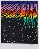 Patrick Scott, Christmas Card For Scott Tallon Walker, 2003, Screenprint