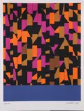 Patrick Scott, Christmas Card For Scott Tallon Walker, 2004, Screenprint