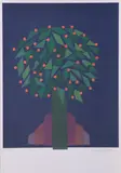 Patrick Scott, Christmas Card For Scott Tallon Walker, 2008, Screenprint