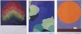 Patrick Scott, Three Christmas Cards For Scott Tallon Walker, 2010, 2011, 2012, Screenprint