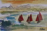 Markey Robinson, Three Red Sails