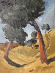 David Clarke, Chamartin De La Rosa, Oil on canvas
