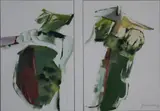 Jackie Cooney, Reconstruct, Mixed media on paper
