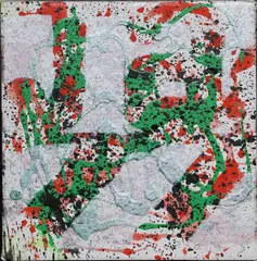 Neil Shawcross, Jazz Ii, Oil on canvas