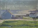 Michael De Burca, West Of Ireland Scene, Oil on board