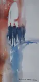 Denis Orme Shaw, The Walkers, Coloured print