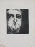Jack Coughlin, Brendan Behan, Etching