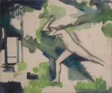 Rosaleen Brigid Ganly, The Runner (With Portrait Verso)