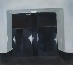 Laura Buckley, Doorway, Oil on canvas