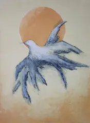 Carmel Mooney, To The Moon, Print