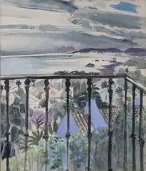 Jacqueline Stanley, Towards Algeciras, Watercolour