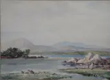 Frank McKelvey, West Of Ireland Landscape, Watercolour
