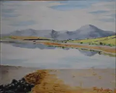 George Laffan, West Of Ireland Landscape, Oil on canvas