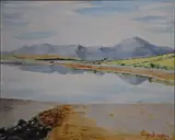 George Laffan, West Of Ireland Landscape, Oil on canvas