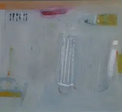 Untitled by Mike Fitzharris, Oil on board, sold Jul 2023