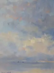 James English, The Morning At Sea, Oil on board