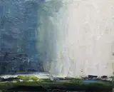 Carol Hodder, Coming Rain, Oil on canvas