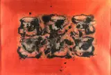 Neil Shawcross, Crossword, Oil on paper