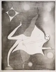 Gay O'Neill, Kite, Etching