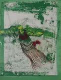 Angel by John Kingerlee, Oil on canvas board, sold Jul 2023
